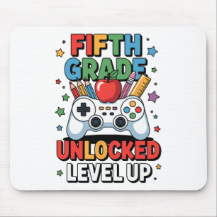 Erster Tag: Fünftes Level-Up-Videospiel Mousepad