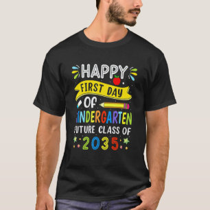 Erster Tag im Kindergarten Lehrer Zurück zur Schul T-Shirt