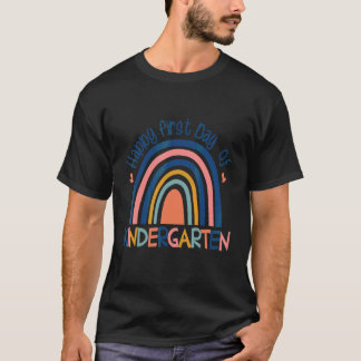 Erster Tag im Kindergarten Zurück zur Schule Lehre T-Shirt