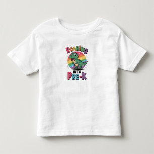 Erster Tag im Vorschulalter Zurück zur Schule Kleinkind T-shirt