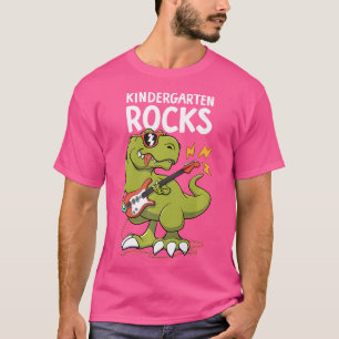 Erster Tag Kindergarten Rocks T-Rex Boy T-Shirt