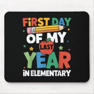 Erster Tag meines letzten Jahres in der Grundschul Mousepad