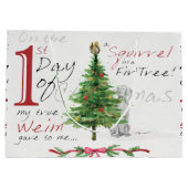 ERSTER TAG VON WEIHNACHTEN WEIMS GROßE GESCHENKTÜTE (Rückseite)