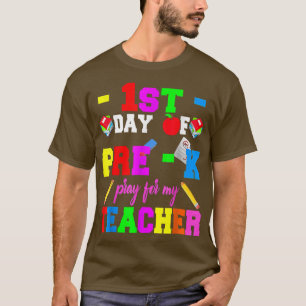 Erster Tag vor dem K-Beten für meinen Lehrer zurüc T-Shirt