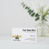 Erster Team-Vietnam-Kampfhubschrauber Visitenkarte (Stehend Vorderseite)