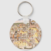 Erster Tempel von Jerusalem Schlüsselanhänger (Vorderseite)