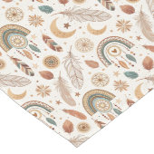 Erster Tone Boho Regenbogen Tischläufer Gemütliche (Ecke)