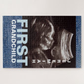 Erster Ultrasound-Foto-Name Puzzle (Horizontal)
