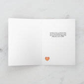 Erster Valentinsgruß-Enkel Feiertagskarte (Innenseite)