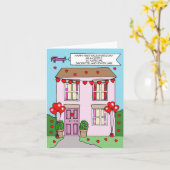 Erster Valentinstag als Neugeborene Karte (Gelbe Blume)