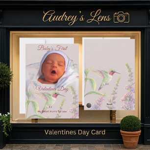 Erster Valentinstag des Babys - Fantasievogel Koli Feiertagskarte