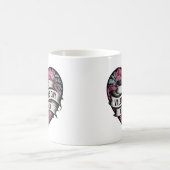 Erster Valentinstag gemeinsam herzgestalterisches Kaffeetasse (Mittel)