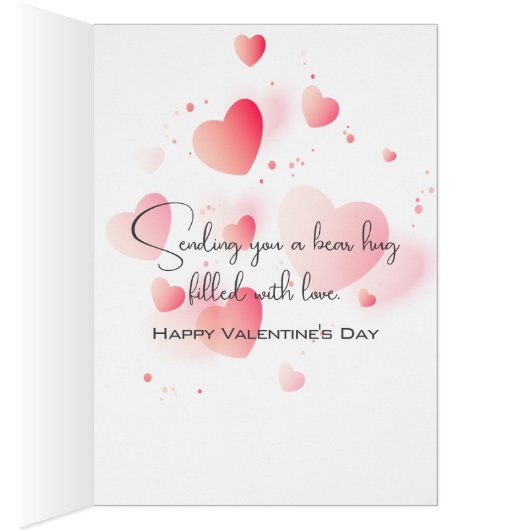 Erster Valentinstag Teddybär (Innen (Rechts))