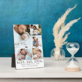 Erster Vatertag BEST VATER ALLER 5 Fotos Fotoplatte (Seite)