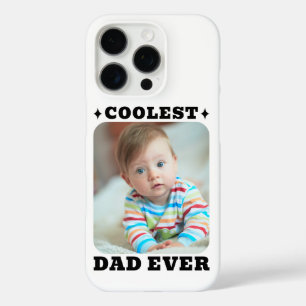 Erster Vatertag Coolster Vater überhaupt Baby-Foto iPhone 16 Pro Hülle