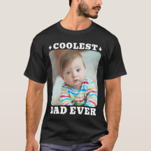 Erster Vatertag Coolster Vater überhaupt Baby-Foto