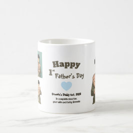 Erster Vatertag Daddy est 2026 Anime-Stil Kaffeetasse
