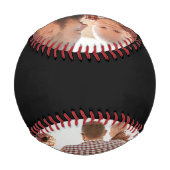 Erster Vatertag Papa Baseball (Vorderseite)