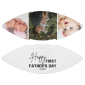 Erster Vatertag Schwarz-Weiß 3 Foto Football (Paneele)