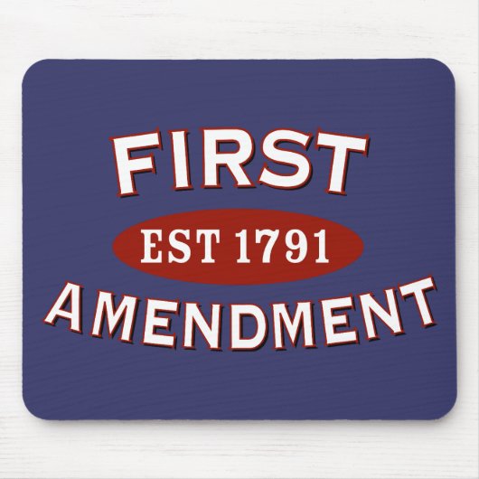 Erster Verfassungszusatz Mousepad (Vorne)