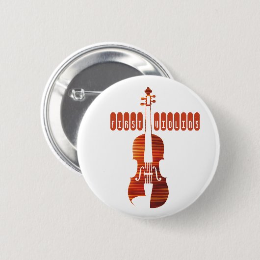 Erster Violinen-Knopf Button (Vorne & Hinten)