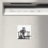 Erster vollautomatischer Webstuhl Magnet (In Situ (Geschirrspüler))