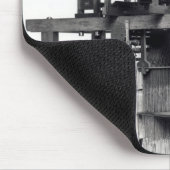 Erster völlig automatisierter Webstuhl Mousepad (Ecke)