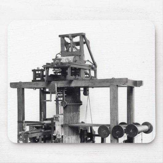 Erster völlig automatisierter Webstuhl Mousepad (Vorne)