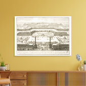 Erster Vorschlag für den Schonbrunner Palast, Wien Leinwanddruck (Insitu (Wohnzimmer))