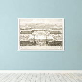 Erster Vorschlag für den Schonbrunner Palast, Wien Leinwanddruck (Insitu (Holzboden))