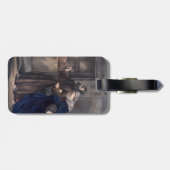 Erster Weihnachtsabend Gepäckanhänger (Rückseite horizontal)