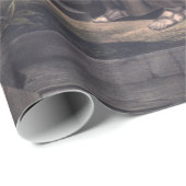 Erster Weihnachtsabend Geschenkpapier (Rolleneckpunkt)