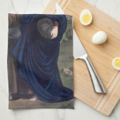 Erster Weihnachtsabend Küchentuch (Viertel Falte)