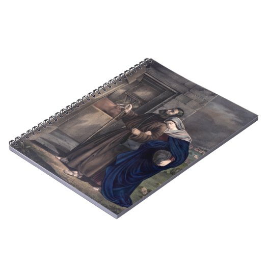 Erster Weihnachtsabend Notizblock (Linke Seite)