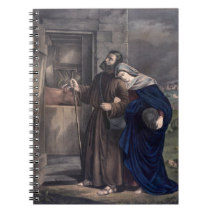 Erster Weihnachtsabend Notizblock