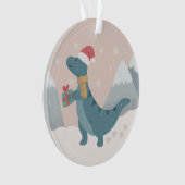 Erster Weihnachtsbaum Dinosaur Ornament (Vorderseite)