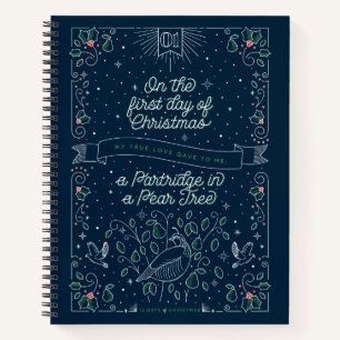 Erster Weihnachtsfesttag - Uni-Ruled Notizblock