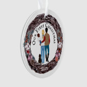 Erster Weihnachtsgebläse Ornament (Vorderseite)