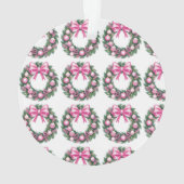 Erster Weihnachtskranz Ornament (Rückseite)