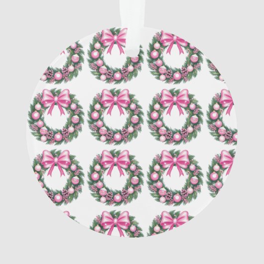 Erster Weihnachtskranz Ornament (Rückseite)