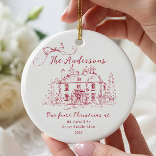 Erster Weihnachtsschmuck für das erste Zuhause