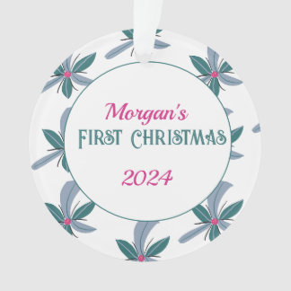 Erster Weihnachtsschmuck Ornament
