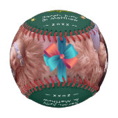 Erster Weihnachtsstopp für Fotos Baseball (Vorderseite)