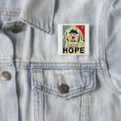 erster Welpe Obama - Hoffnung Button (Beispiel)