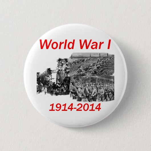 Erster Weltkrieg (1914-2014) Button (Vorderseite)