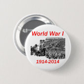 Erster Weltkrieg (1914-2014) Button (Vorne & Hinten)