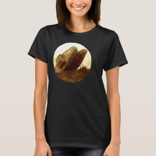 Erster Weltkrieg Brauner Panzer Raupenfahrzeug Vin T-Shirt