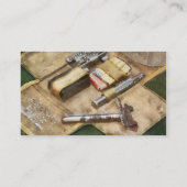 Erster Weltkrieg, der Ausrüstung rasiert Visitenkarte (Rückseite)