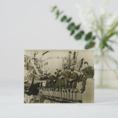 Erster Weltkrieg, deutsche Segler entspannen Postkarte (Stehend Vorderseite)