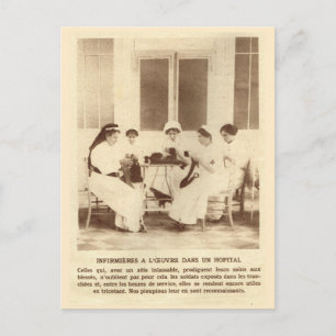 Erster Weltkrieg, Gezwitscher für die Soldaten Postkarte